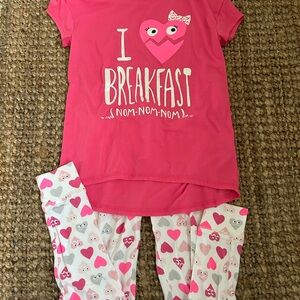 GAP Girls' Pink ' Pajama Set - Size 12